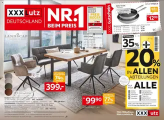 Vorschau von dem Prospekt des Geschäftes XXXLutz, gültig ab dem 01.08.2026