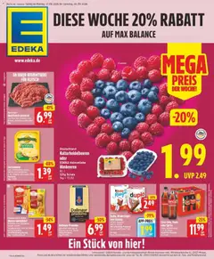 Vorschau von dem Prospekt des Geschäftes Edeka, gültig ab dem 31.08.2026
