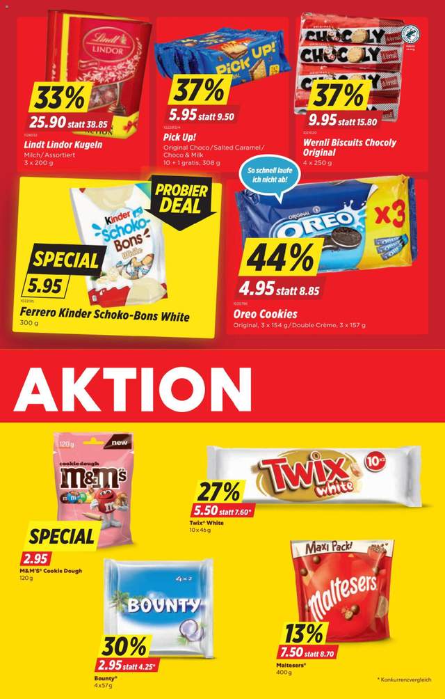 Neue Denner Aktionen ab 17.09.