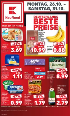 Vorschau von dem Prospekt des Geschäftes Kaufland, gültig ab dem 26.10.2026