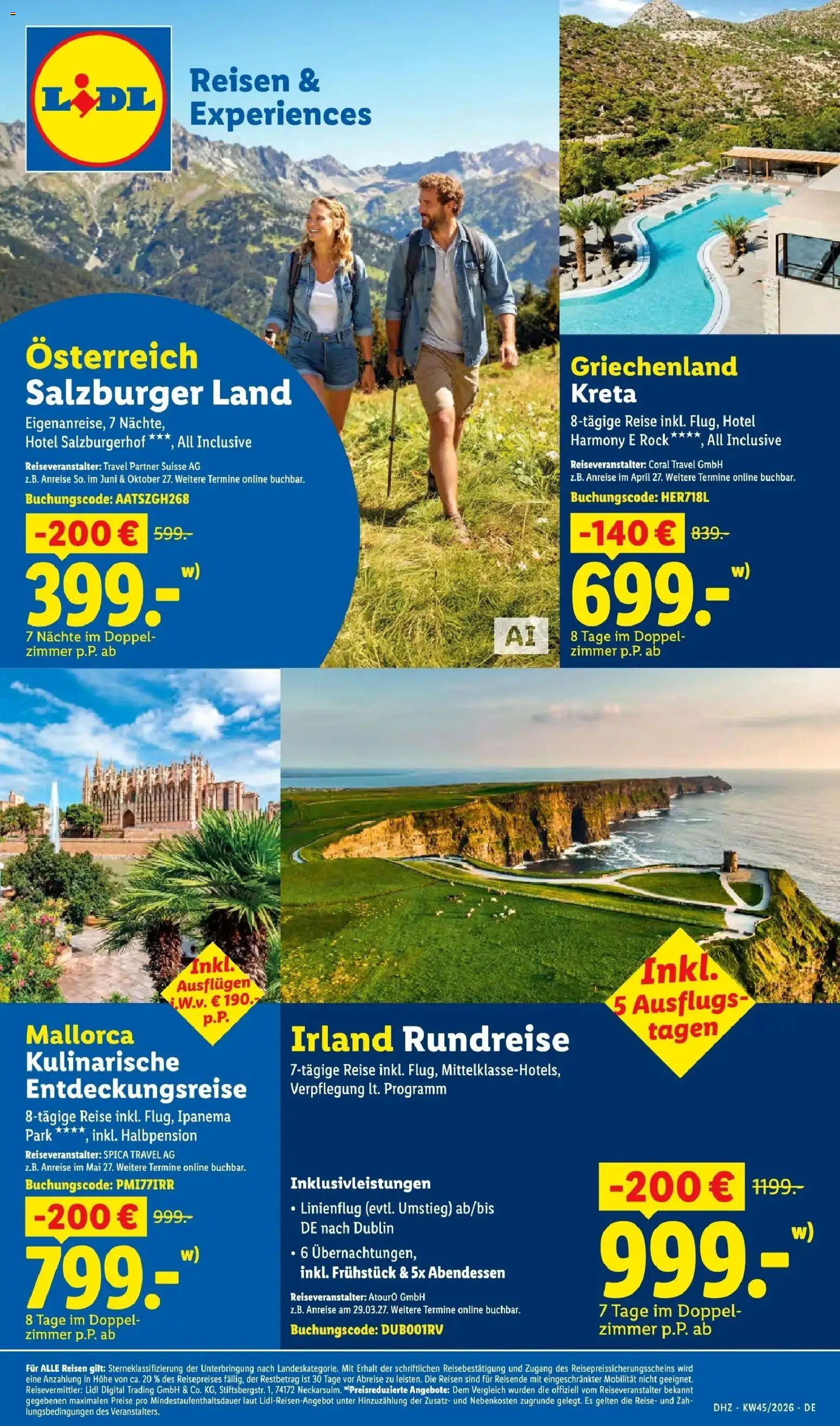 Vorschau von dem Prospekt des Geschäftes Lidl, gültig ab dem 02.11.2026 - Rock, Coral