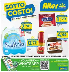 Anteprima dell'opuscolo Alter Discount volantino dal negozio Alter Discount valido da 04/09/2026