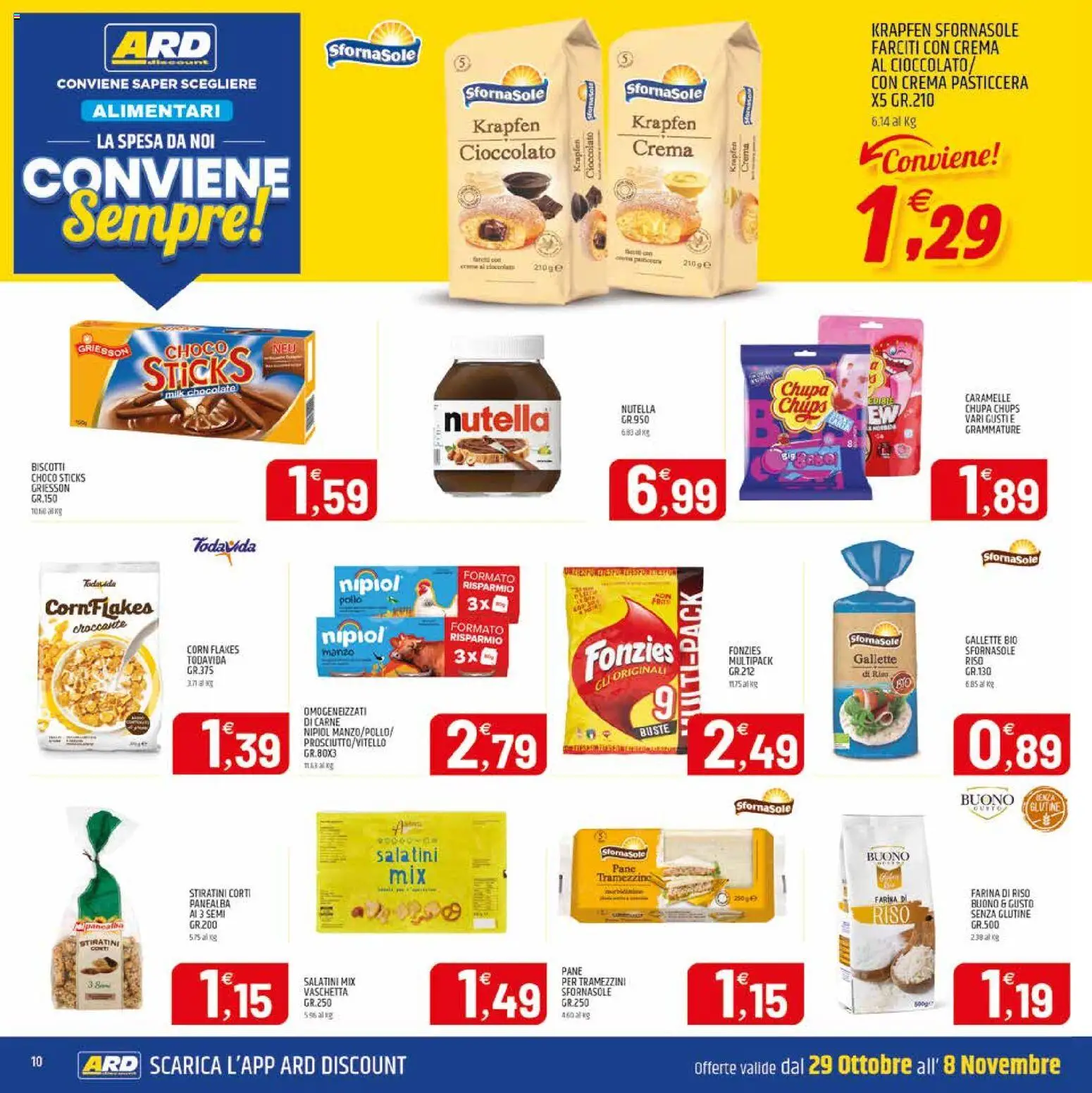 Anteprima dell'opuscolo ARD Discount volantino Sardegna dal negozio ARD Discount valido da 29/10/2026