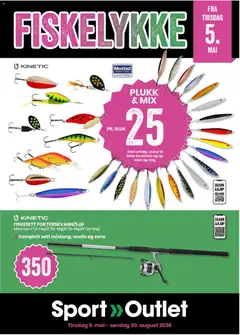 Forhåndsvis Sport Outlet Fiskelykke 2026 fra butikk Sport Outlet gyldig fra 05/05/2026