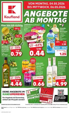 Vorschau von dem Prospekt des Geschäftes Kaufland, gültig ab dem 04.05.2026