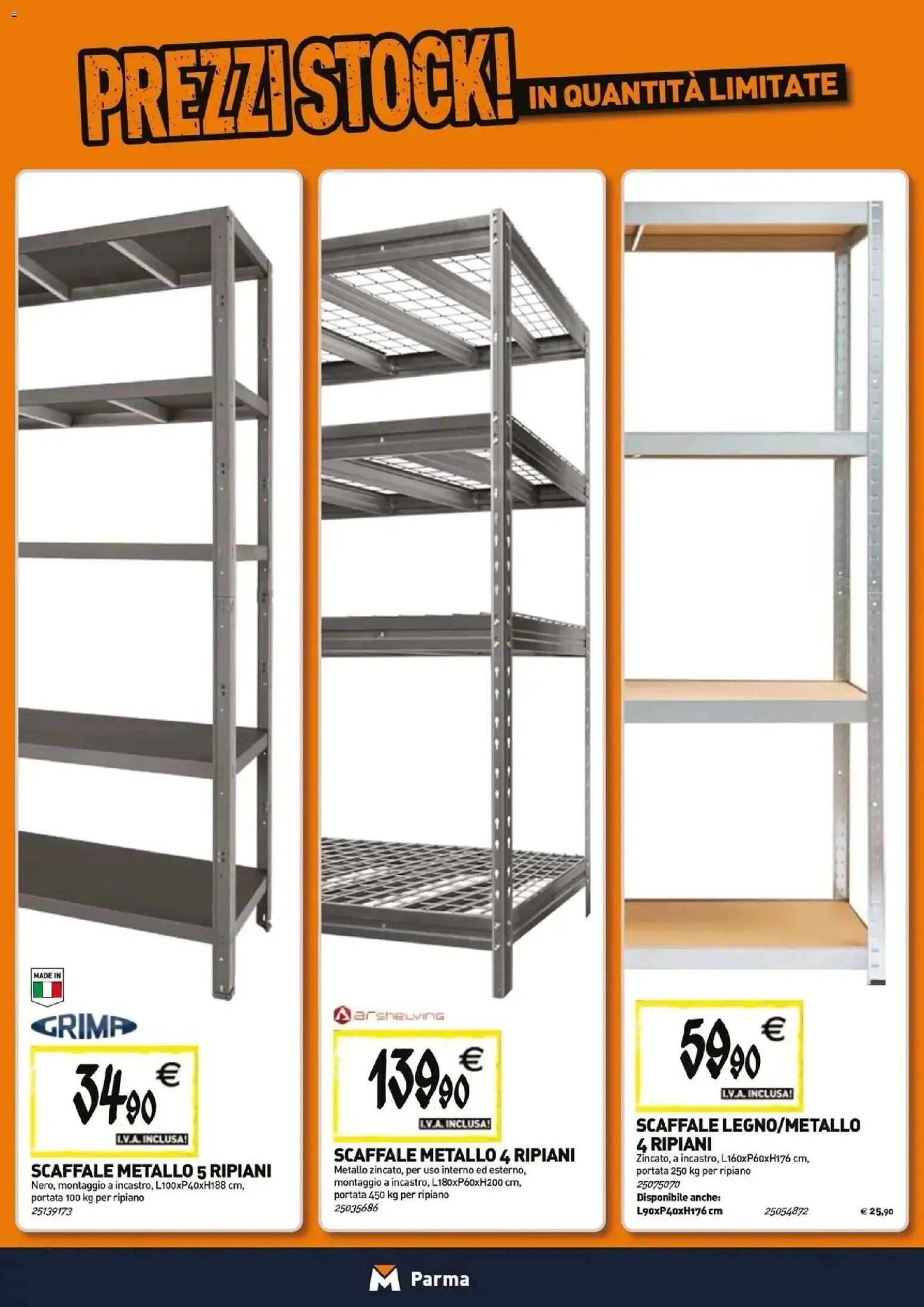 Anteprima dell'opuscolo TECNOMAT catalogo Parma dal negozio TECNOMAT valido da 29/10/2026