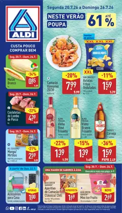 Pré-visualização do folheto da loja Aldi válida a partir de 20/07/2026