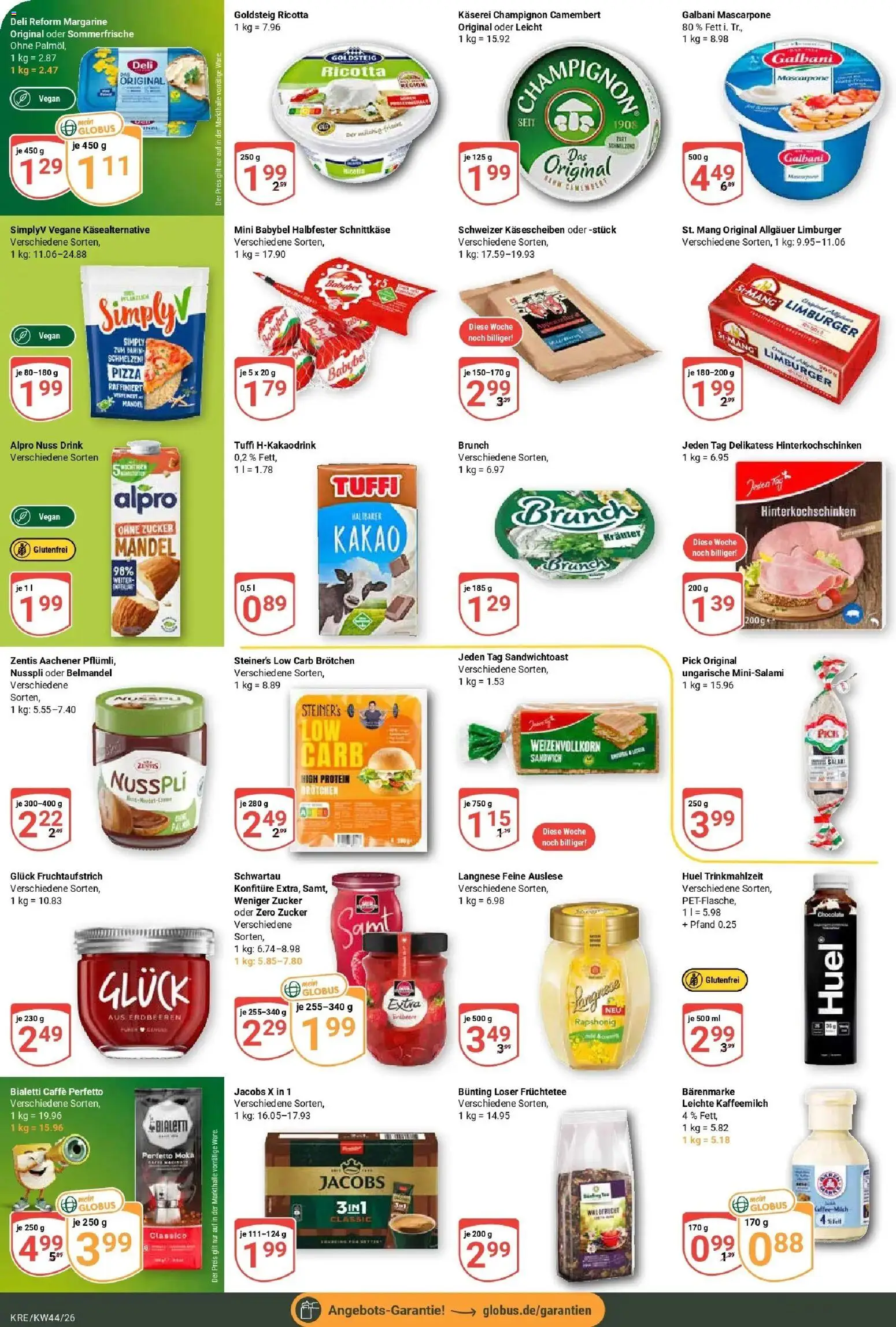 Vorschau von dem Prospekt des Geschäftes Globus, gültig ab dem 26.10.2026