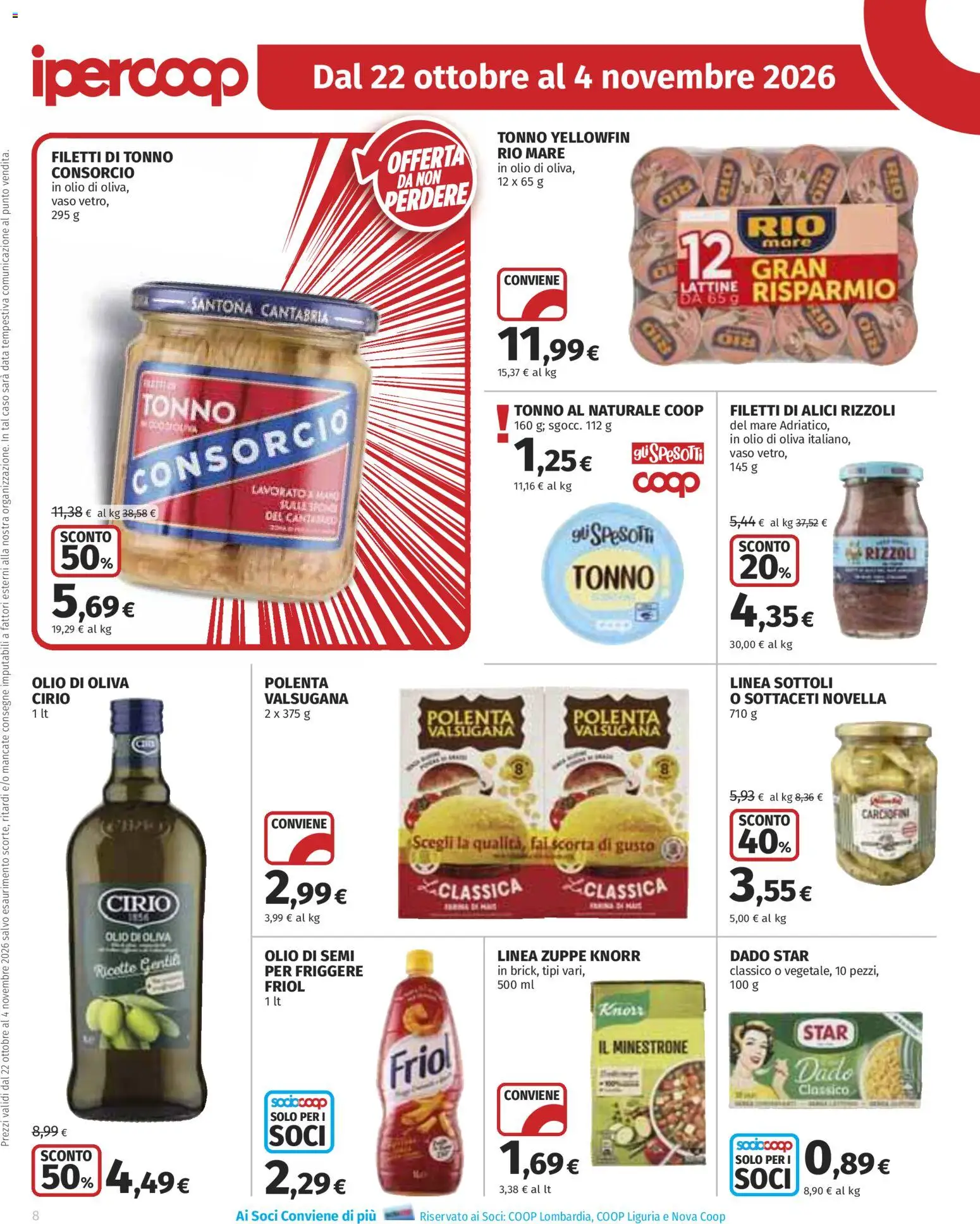 Anteprima dell'opuscolo Ipercoop volantino dal negozio Ipercoop valido da 22/10/2026