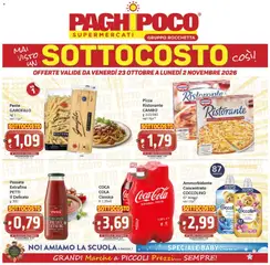 Anteprima dell'opuscolo Paghi Poco volantino dal negozio Paghi Poco valido da 23/10/2026
