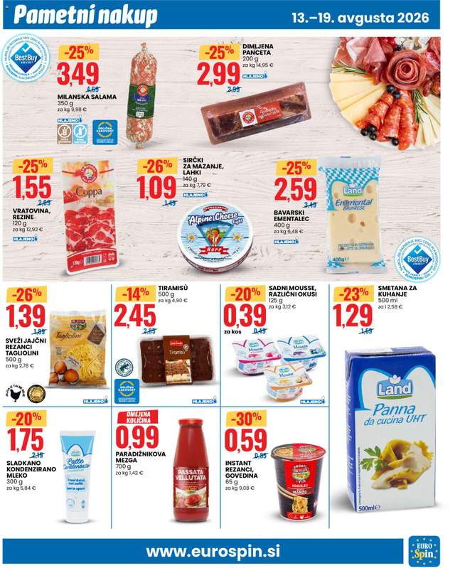 Novi Eurospin katalog od 13.08.