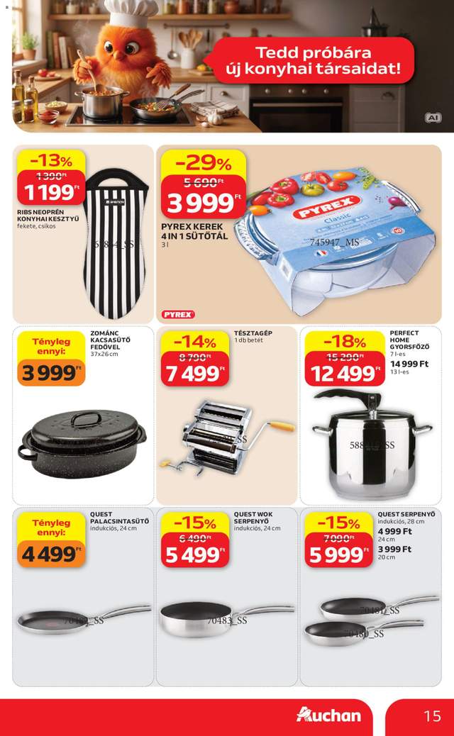 Új Auchan akciós újság 09.10.