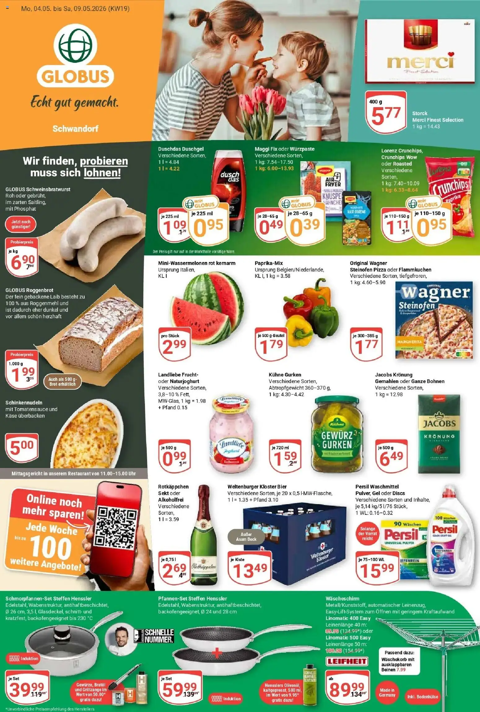 Vorschau von dem Prospekt des Geschäftes Globus, gültig ab dem 04.05.2026