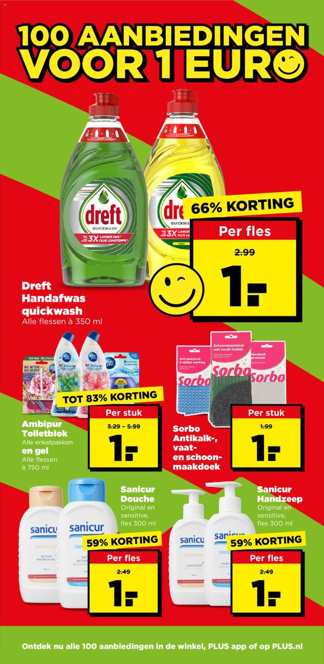 Nieuwe Plus folder vanaf 19-08