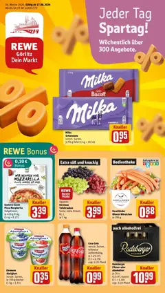 Vorschau von dem Prospekt des Geschäftes Rewe, gültig ab dem 17.08.2026