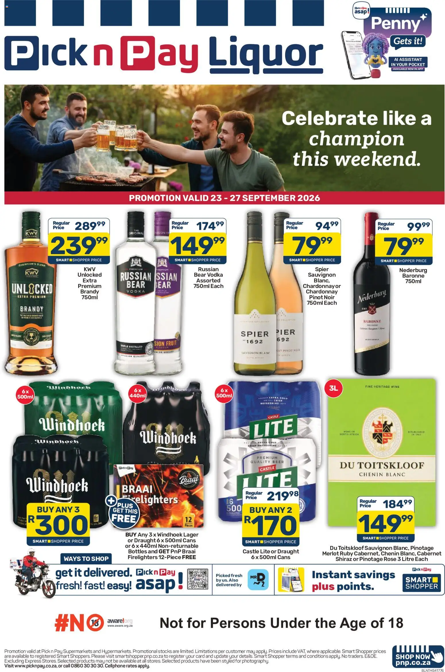 Preview of Pick n Pay flyer valid from 23/09/2026