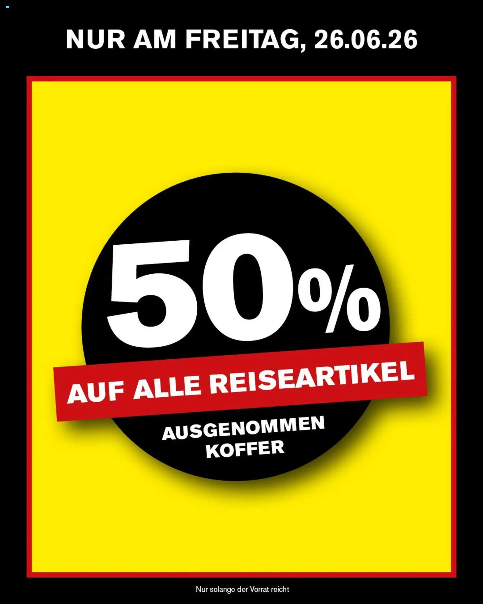 Vorschau von dem Prospekt des Geschäftes KODi, gültig ab dem 26.06.2026 - Koffer