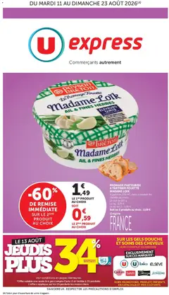 Prévisualisation de U Express catalogue du magasin U Express formulaire valide 11/08/2026