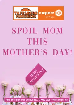 Preview of Tafelberg Furnishers flyer valid from 01/05/2026