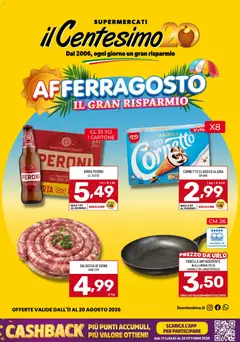 Anteprima dell'opuscolo Il Centesimo volantino dal negozio Il Centesimo valido da 11/08/2026