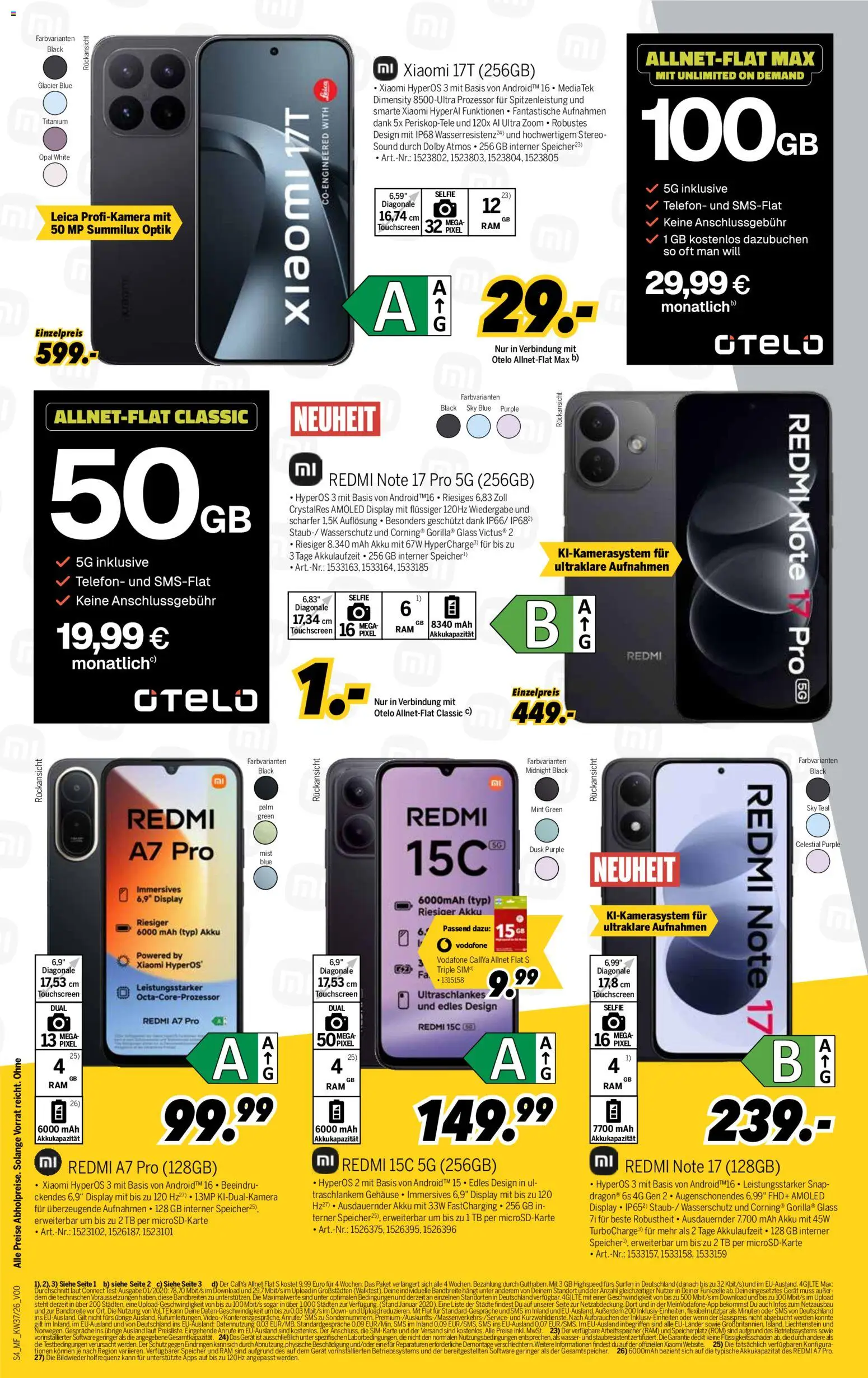 Vorschau von dem Prospekt des Geschäftes Medimax, gültig ab dem 05.09.2026 - Xiaomi, Telefon, Wasser