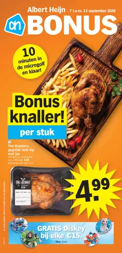 Voorbeeld van Albert Heijn Folder week / de la semaine 37 van winkel Albert Heijn geldig vanaf 07/09/2026