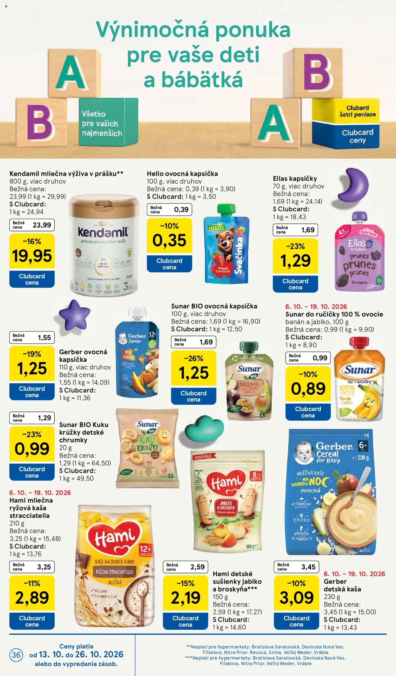 Náhľad Tesco letáku platného od 14.10.2026