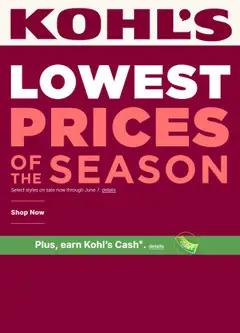 Preview of Kohl's weekly ads valid from 01.06.2026