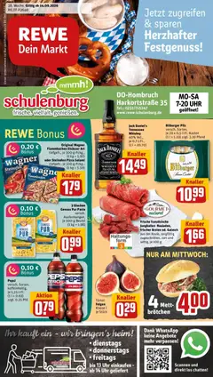 Vorschau von dem Prospekt des Geschäftes Rewe, gültig ab dem 14.09.2026