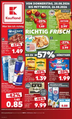 Vorschau von dem Prospekt des Geschäftes Kaufland, gültig ab dem 20.08.2026