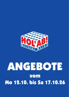 Vorschau von dem Prospekt des Geschäftes HOL’AB!, gültig ab dem 12.10.2026