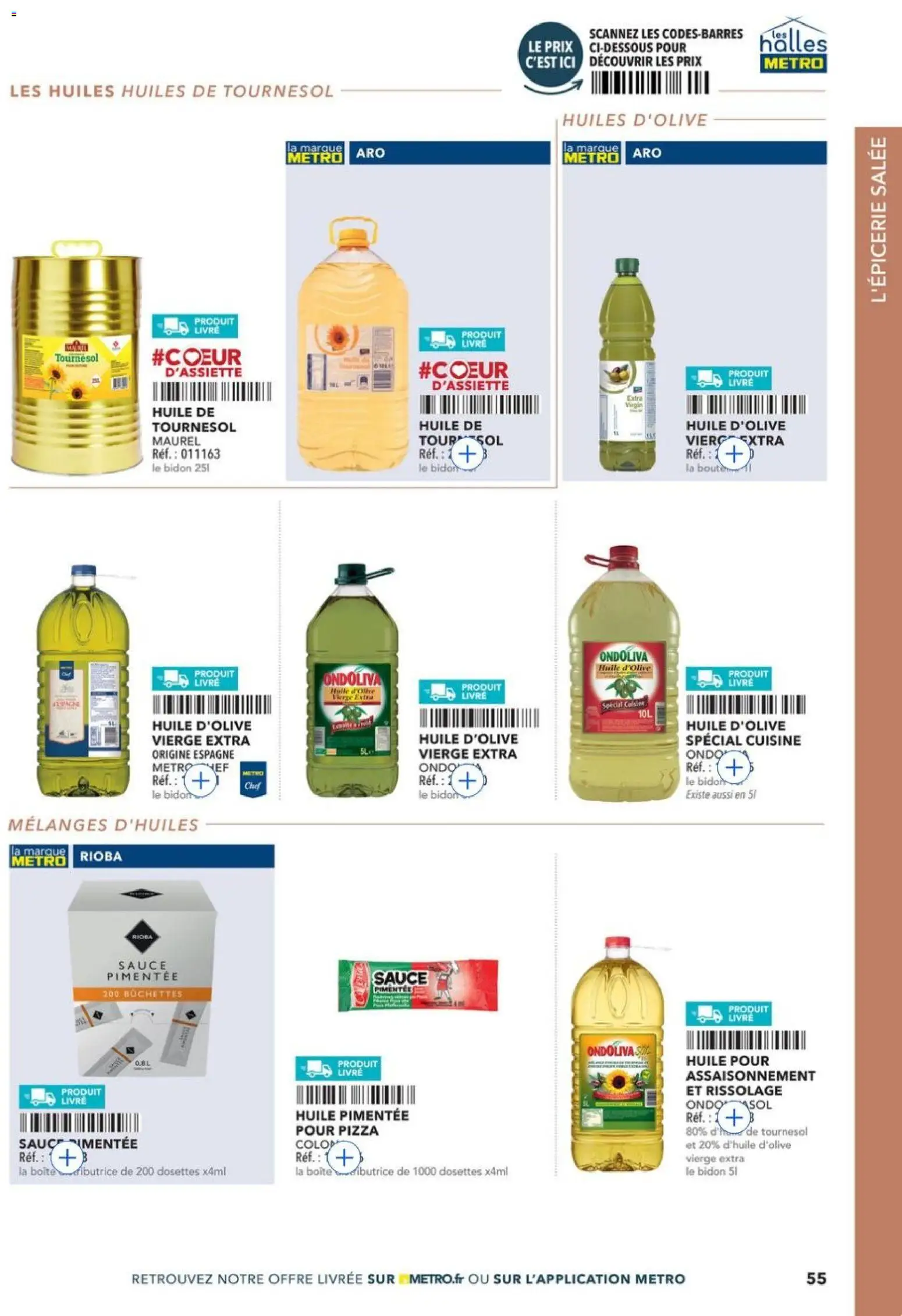 Prévisualisation de METRO - Guide Italie du magasin METRO formulaire valide 28/05/2026 - Pizza, Livre, Huile, Huile d'olive vierge, Huile D'olive, Huile d'olive vierge extra