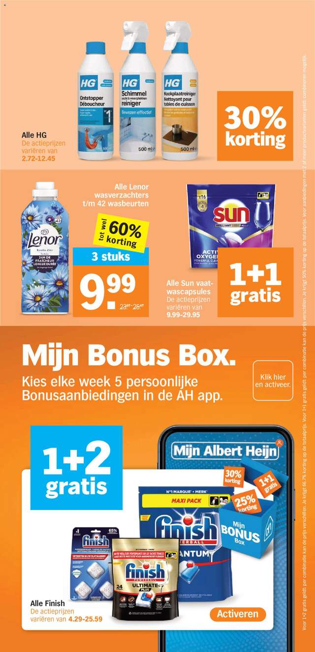 Nieuwe Albert Heijn folder vanaf 06-07