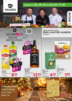 Vorschau von dem Prospekt des Geschäftes Selgros, gültig ab dem 29.10.2026
