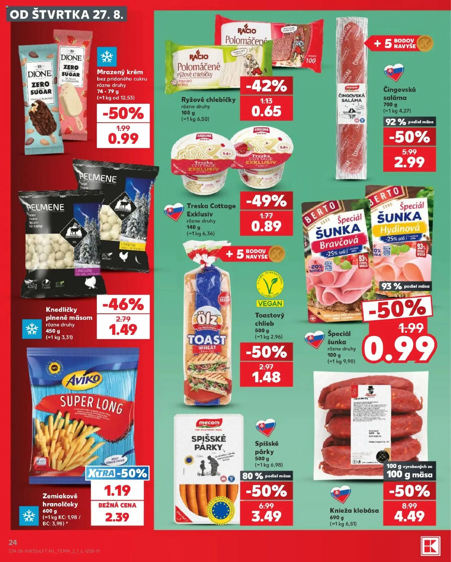 Náhľad Kaufland letáku platného od 27.08.2026