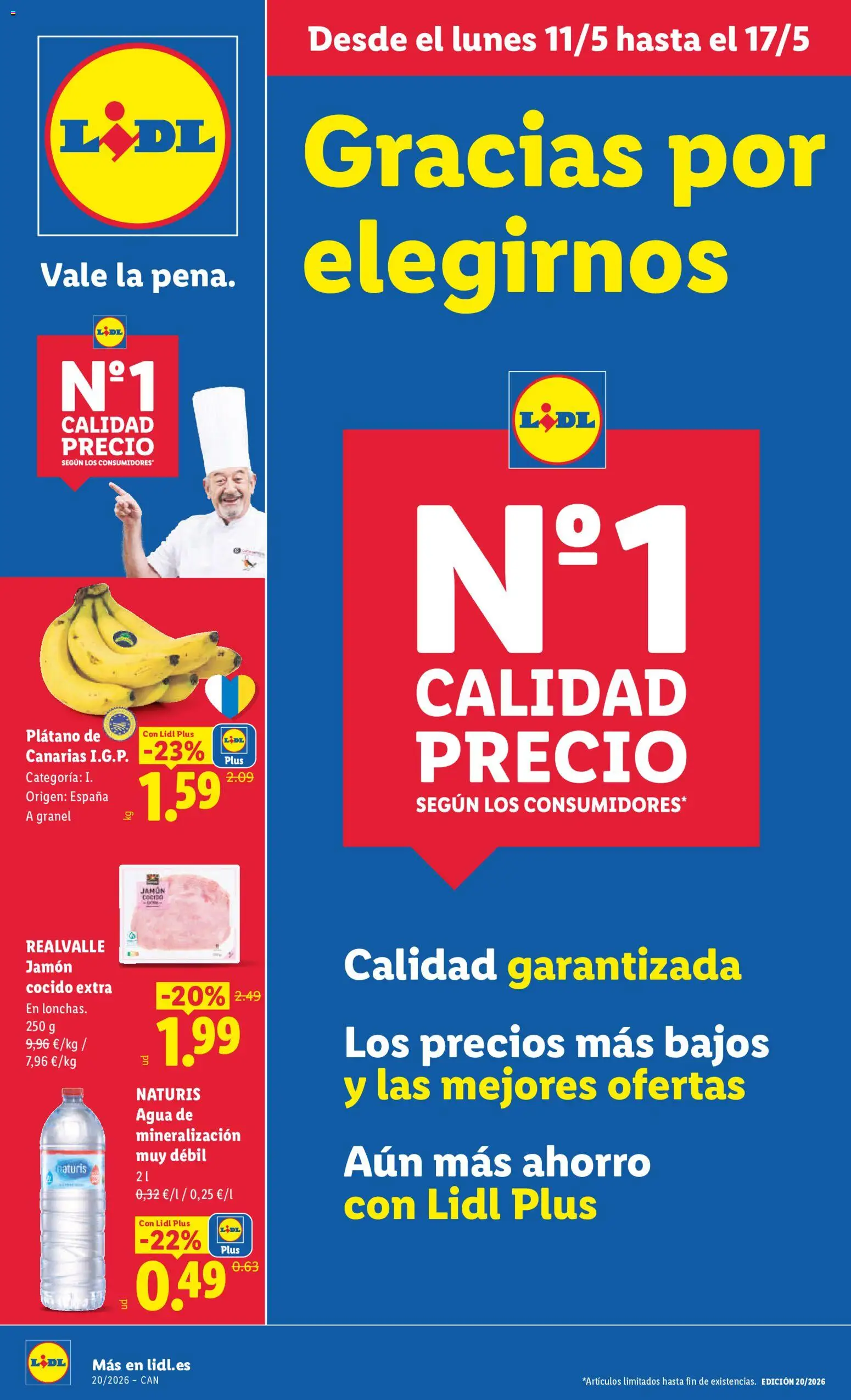 Vista previa del folleto de la tienda Lidl válido desde el 11/05/2026 