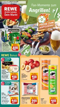 Vorschau von dem Prospekt des Geschäftes Rewe, gültig ab dem 13.07.2026