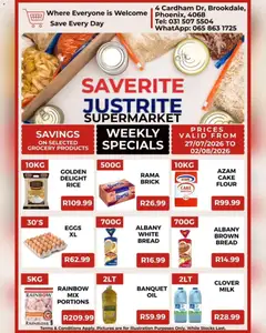 Preview of Saverite flyer valid from 27/07/2026