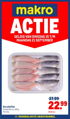 Voorbeeld van Makro folder - Actie van winkel Makro geldig vanaf 15-09-2026