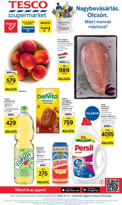 Tesco - Tesco Szupermarket akciós újság megtekintése, amely érvényes 2026.07.23.-től