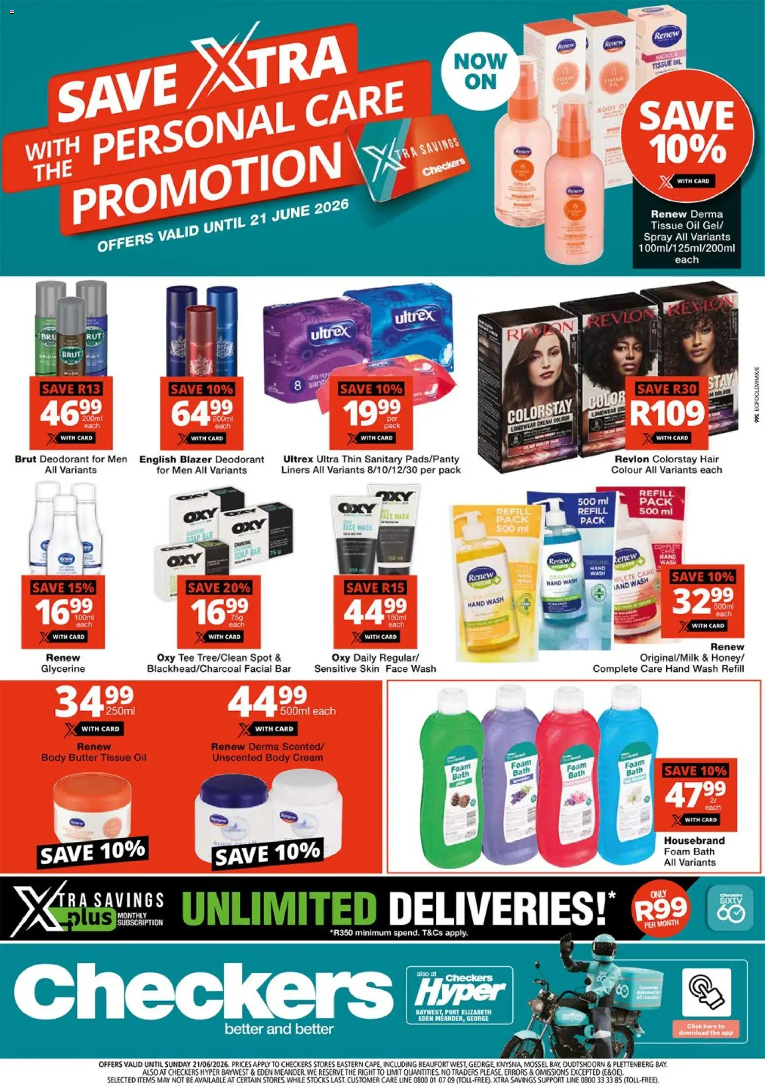 Preview of Checkers flyer valid from 08/06/2026