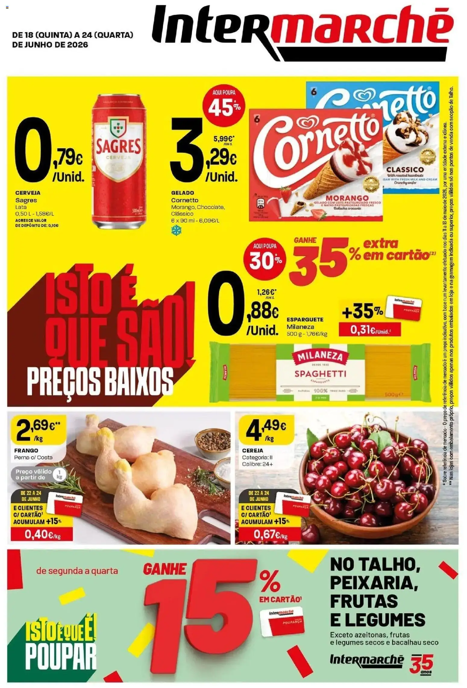 Pré-visualização do folheto da loja Intermarché válida a partir de 18/06/2026