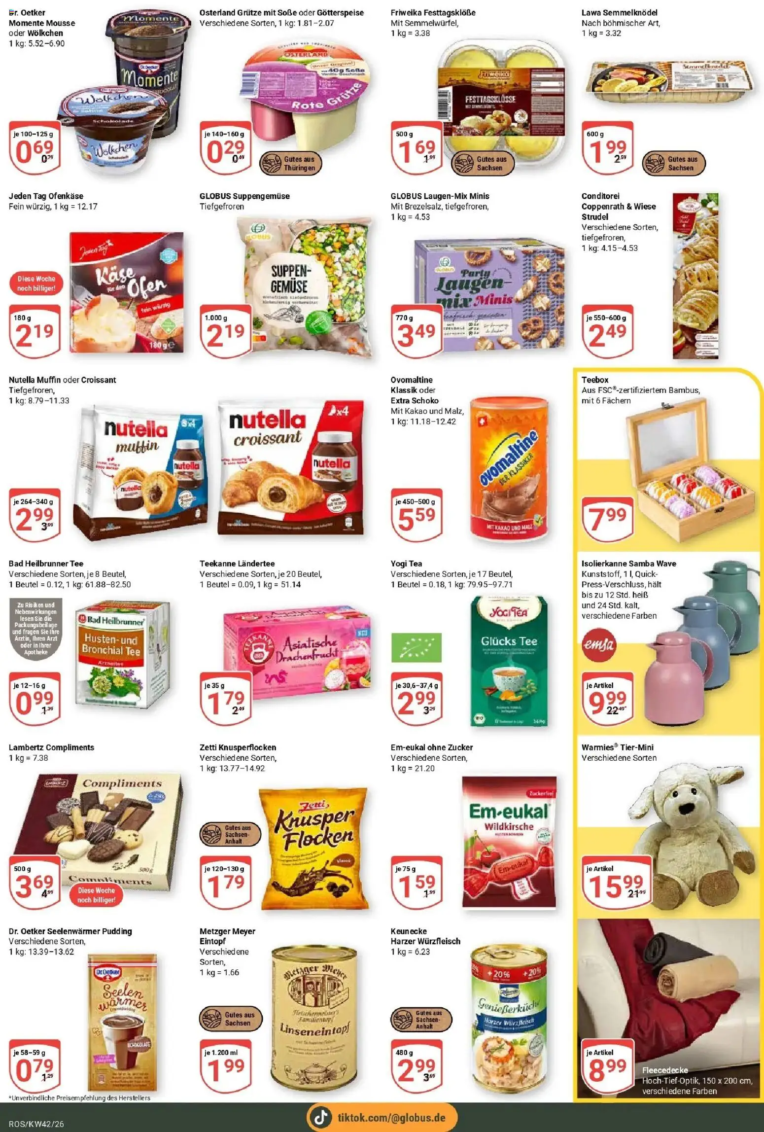 Vorschau von dem Prospekt des Geschäftes Globus, gültig ab dem 12.10.2026