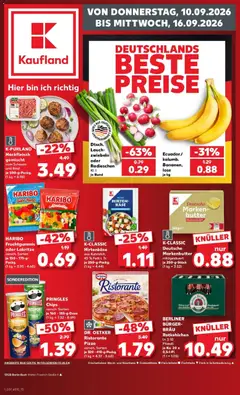 Vorschau von dem Prospekt des Geschäftes Kaufland, gültig ab dem 10.09.2026