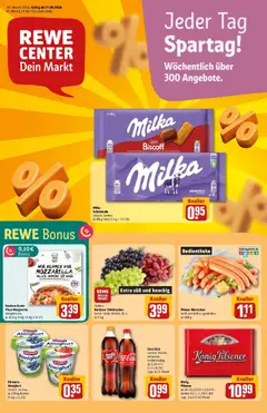 Vorschau von dem Prospekt des Geschäftes Rewe, gültig ab dem 17.08.2026