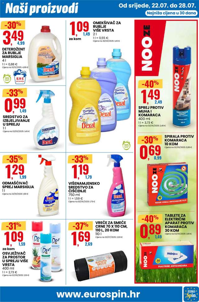 Novi Eurospin katalog od 22.07.