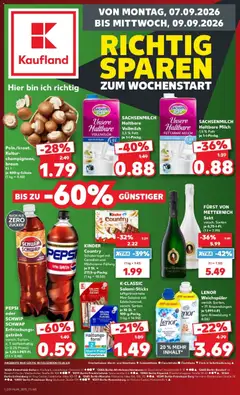 Vorschau von dem Prospekt des Geschäftes Kaufland, gültig ab dem 07.09.2026