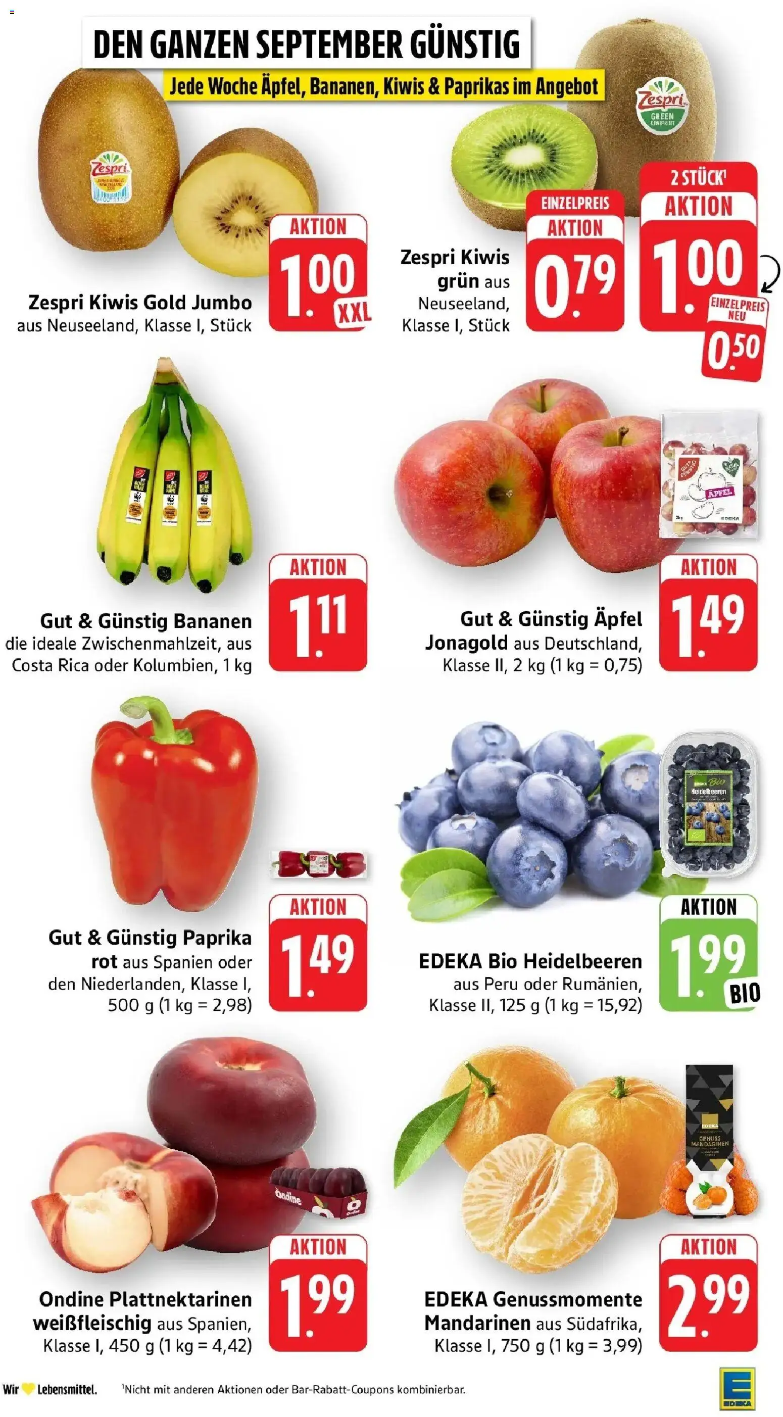 Vorschau von dem Prospekt des Geschäftes Edeka, gültig ab dem 07.09.2026