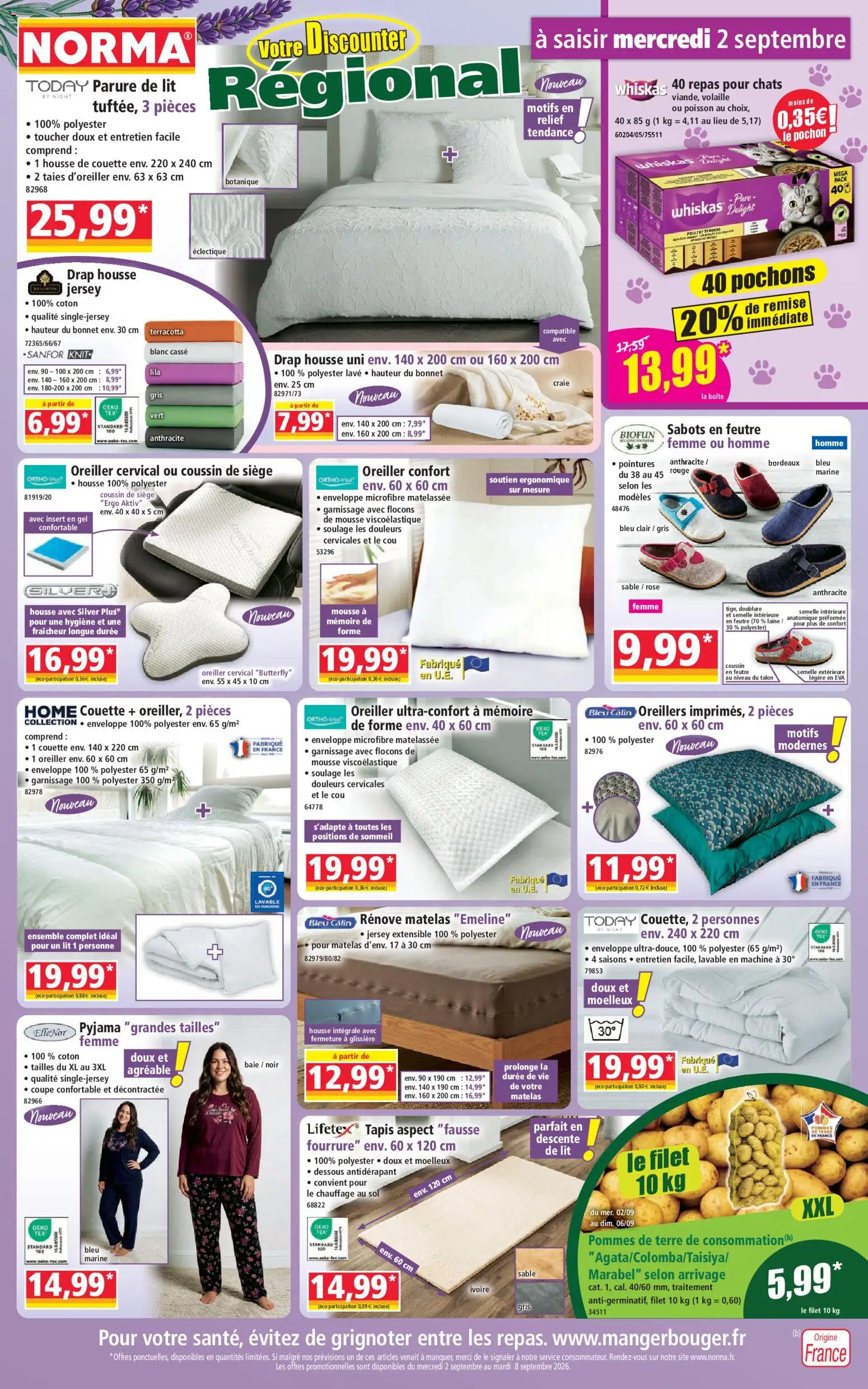 Prévisualisation de Norma catalogue du magasin Norma formulaire valide 02/09/2026