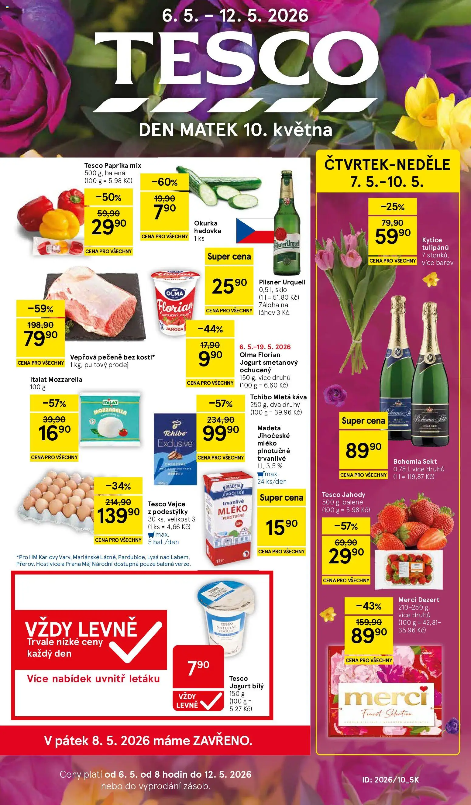 Náhled nabídky: Tesco Tesco leták - Hypermarket platný od 06.05.2026